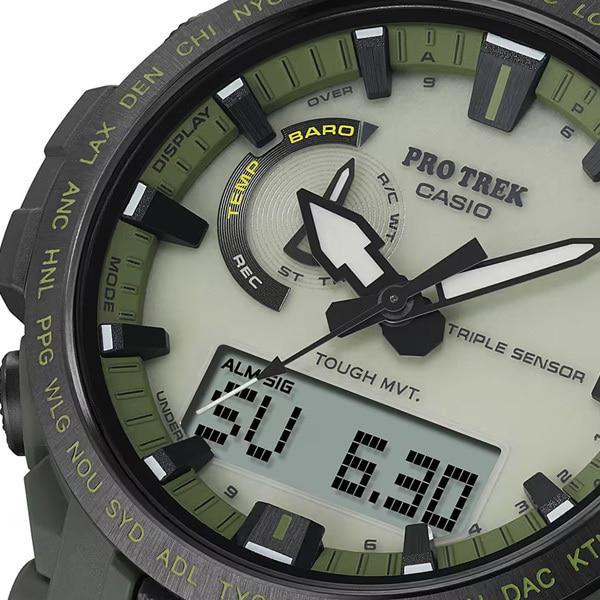 Мужские наручные часы Casio Pro Trek Climber Line PRW-61LD-3JF