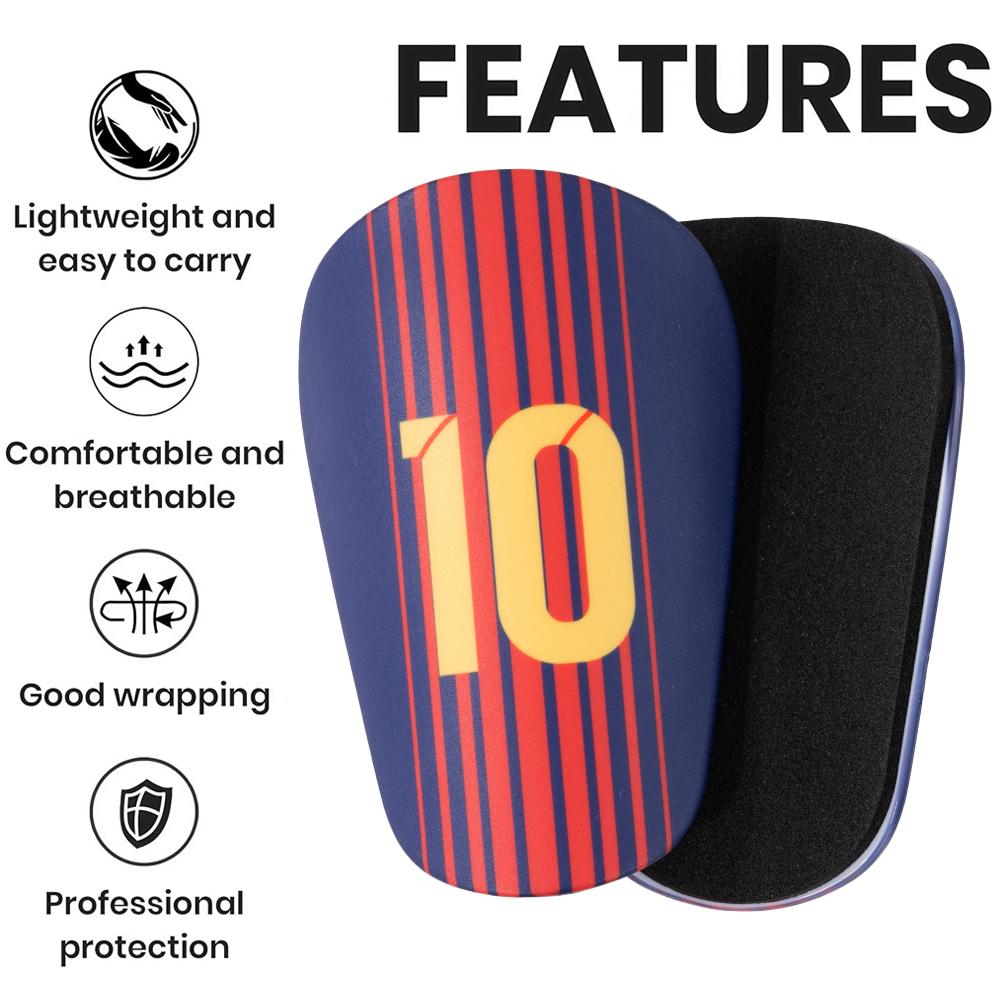 1Pair Mini Shin Guards Soccer - Extra Small Miniature Soccer Calf Pads - Protective Equipment Shin Guards for Teen Adults Kids 1