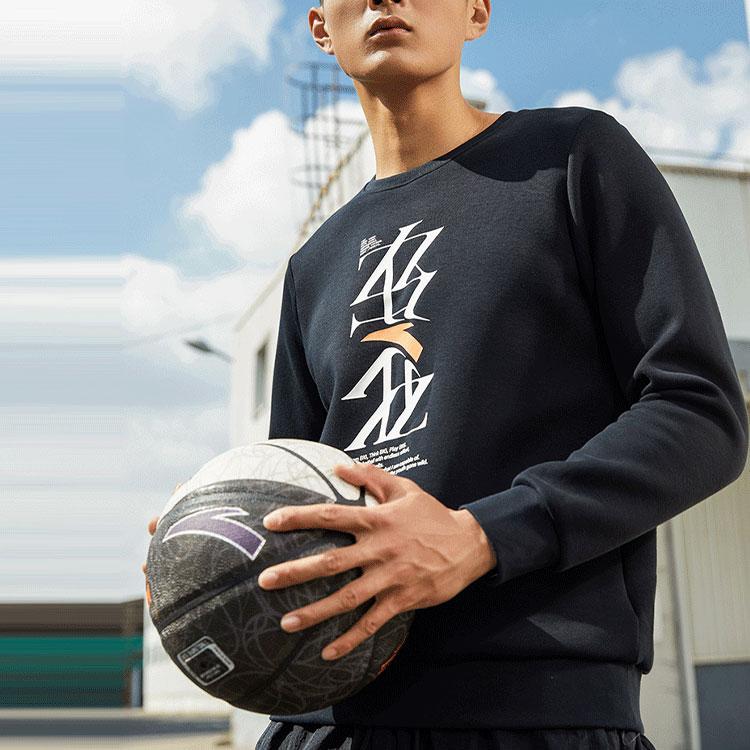 Anta Basketball Collection Sweatshirt Men's Black 152211734-3
