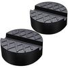 Rubber Swab For Car Lift Jack Hydraulic Universal 65X35Mm Anti-Slip Surface [Includes 2 Units]