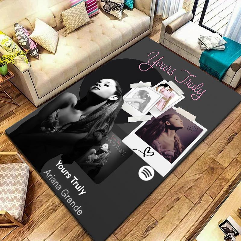 Ariana Grande Carpet Rug for Living Room Bedroom Home Sofa Decoration,Kids play Nonslip Floor Mat
