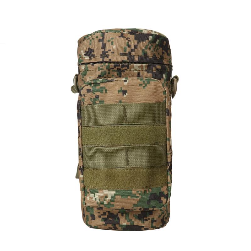 Тактическая сумка для бутылки с водой Molle, держатель для путешествий, кемпинга, пешего туризма, велоспорта, рыбалки, охоты, бутылки с водой, переноска для чайника