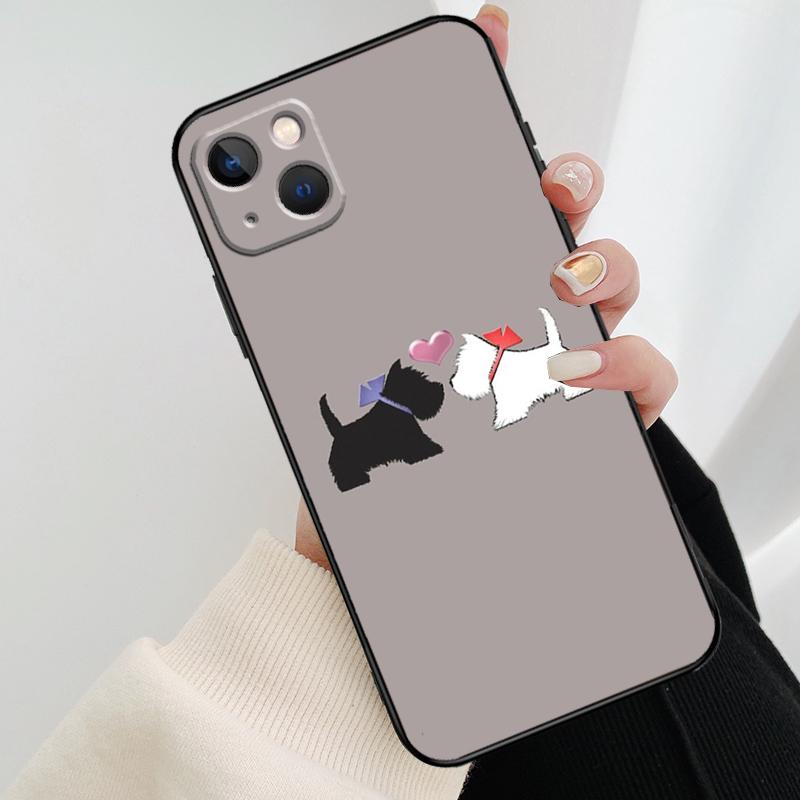 Чехол для телефона West Highland Terrier Westie для iPhone 17 Pro Max 16 15 11 13 12 14 Pro Max mini 15 16 Plus 16e 17 Air Cover