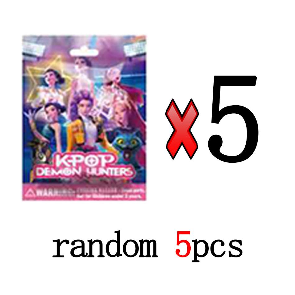 Kpop Demon Hunters Anime Figure Toys Cute PVC Collectible  Blind box  Action Figure Model Dolls Kids Birthday Toy Gifts