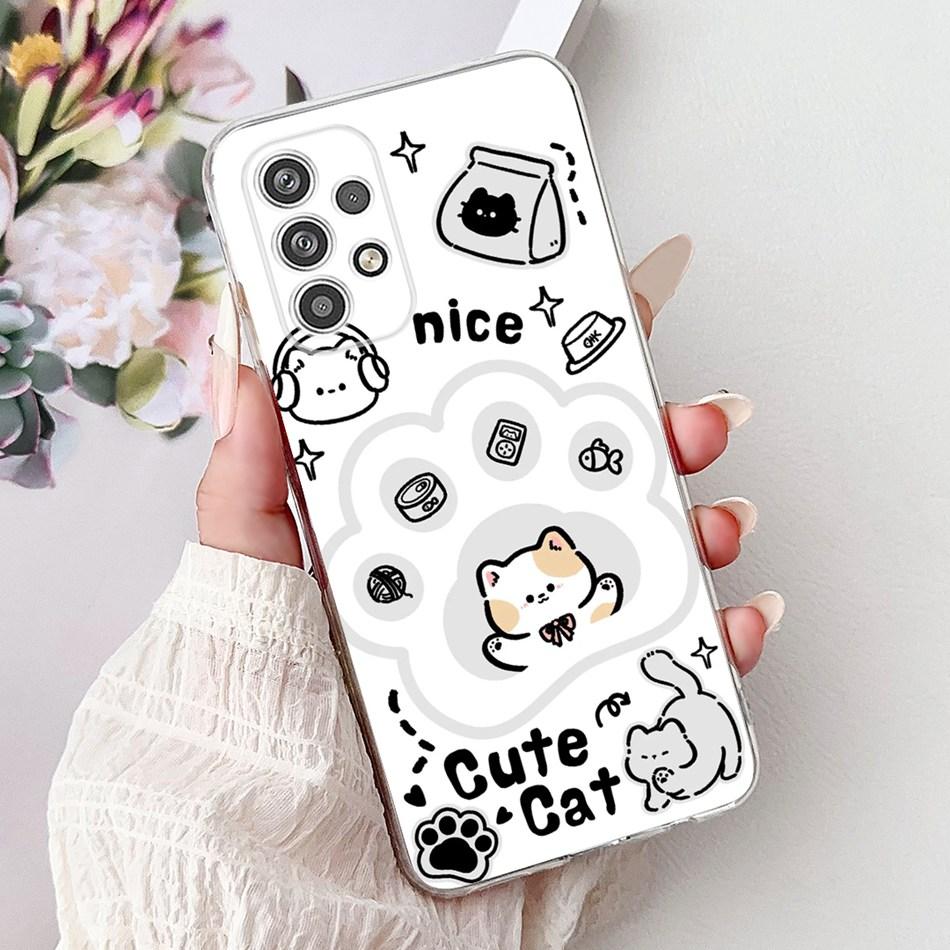 For Samsung Galaxy A23 Elegant Floral Butterfly Phone Case For Samsug A23 5G 4G SM-A235F SM-A236B Soft Silicone TPU Cases