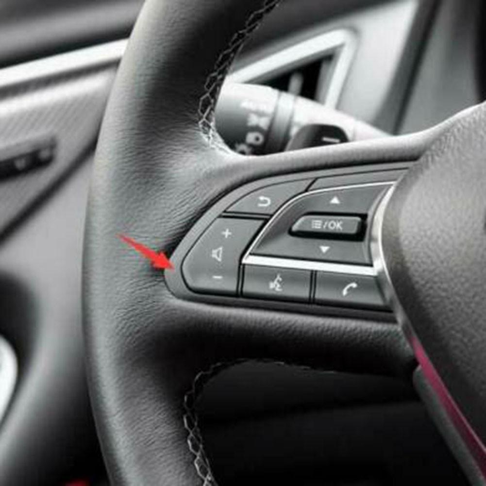 Для Infiniti Q50 Q60 2014-21 гг. Отделка кнопок рулевого колеса из настоящего углеродного волокна