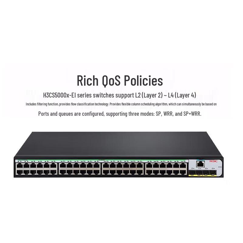 H3C S5048X-EI 48-Port Gigabit L2 Managed Enterprise Switch