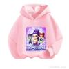 Kids' Hooded Sweatshirt – Soft, Loose-Fit Pullover for Autumn/Winter – Trendy "Demon Hunter Squad" Print – Casual Party Top for Boys and Girls