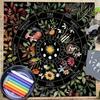 Мистические Бархаты Ткань для Гадания Премиальная Тканевая Конструкция Несколько Измерений Моющаяся Аксессуар для Гадания