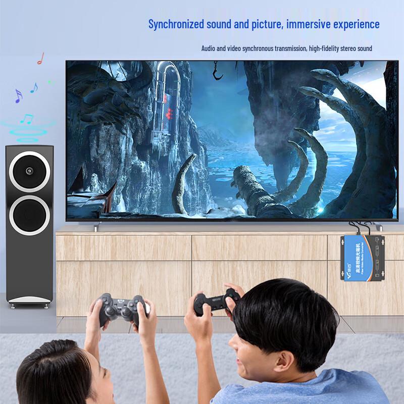Конвертер HDMI по оптоволокну Huigu HG-811HD
