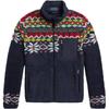 Куртка Polo FW23 Длинный рукав Молния Тедди Флис Многоцветный Детский Детские куртки CWPOKNIY8020919-410