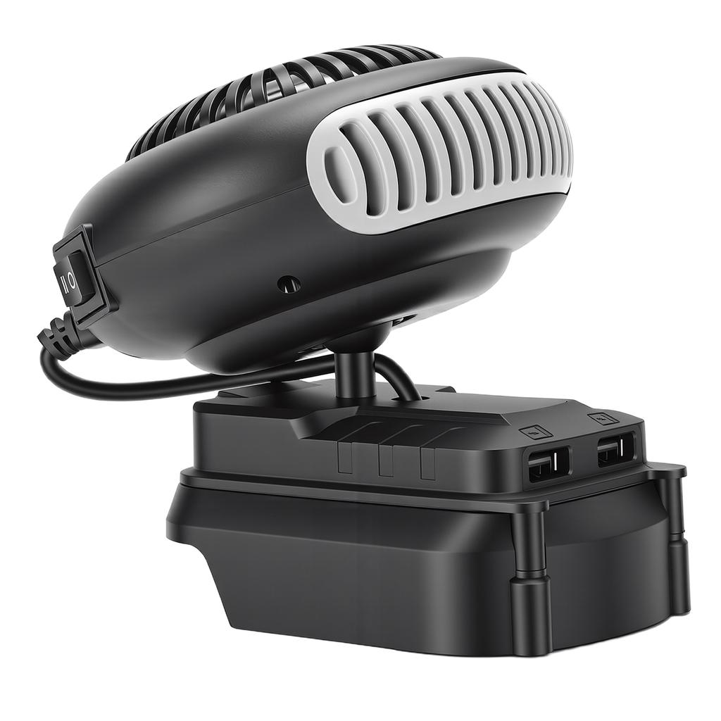 Настольный обогреватель многофункциональный 170 Вт, малошумный, беспроводной, с 2 режимами обогрева, USB-портами для размораживания окон