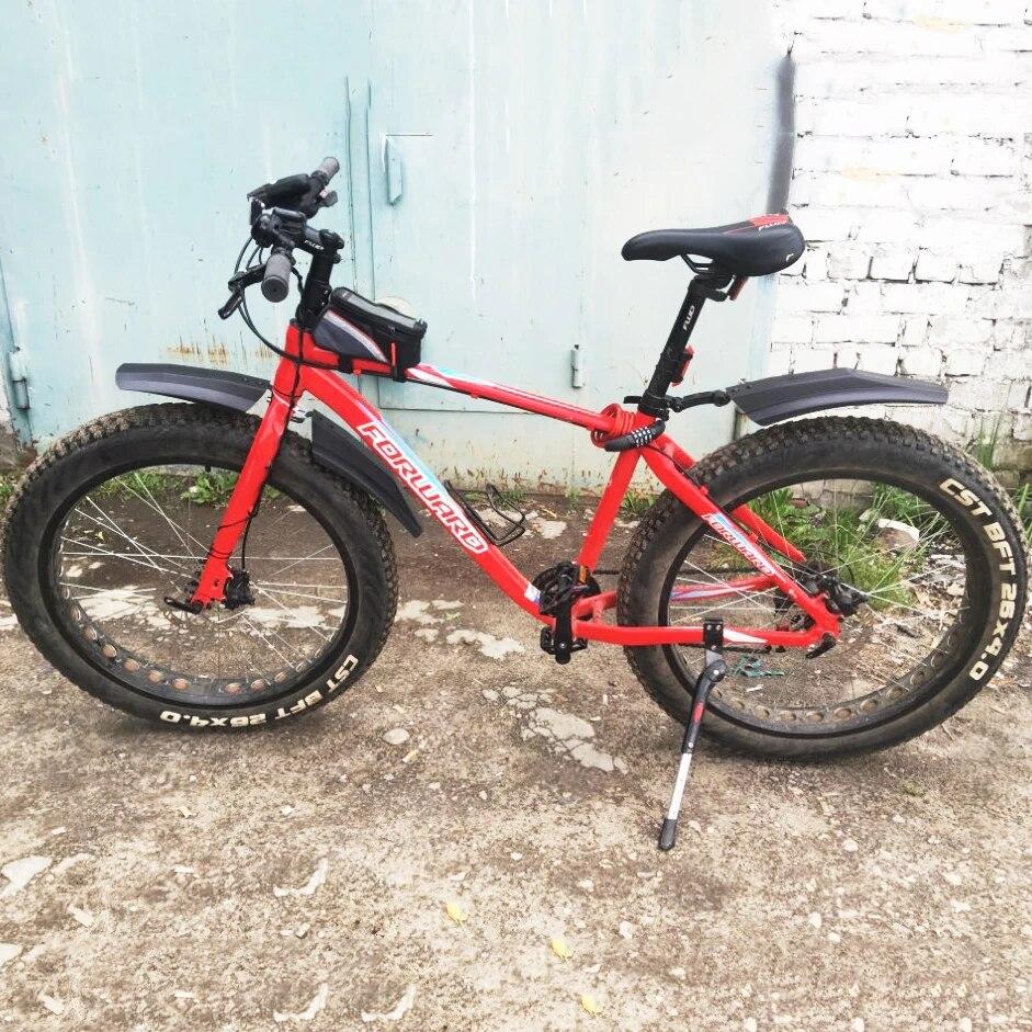 Снежное велосипедное крыло, 20 дюймов, 26 дюймов, крыло для толстого велосипеда, 2 шт., переднее и заднее брызговик для велосипеда Fatbike MTB, велосипедные крылья