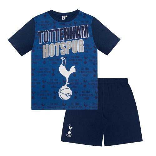 Tottenham Hotspur FC Boys Son 7 Sublimated Short Pyjama Set
