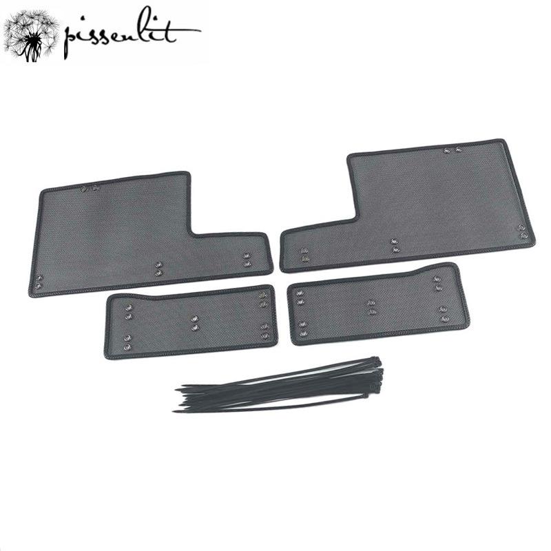 For Jeep Compass 2019+ Anti-insect Network Cover Racing Grills Water Tank Protective Net Cover Panel Decoration Accessories