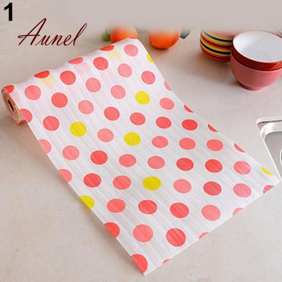 Бумажно-пленчастый коврик для полок холодильника или кухонных тумб