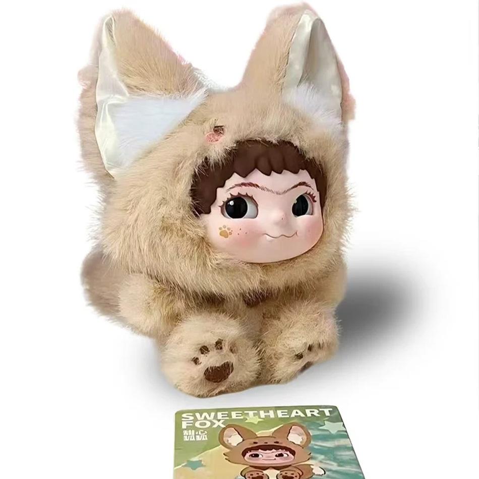 Wakuku V2 Слепая коробка Лиса и Зайчик Trick Or Treat Серия Виниловая кукла Сюрприз Мешок Брелок Модные игрушки Слепая коробка Персонализированные подарки