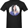Katy Music Perry Shirt Man's Soft Fashion Short Sleeve Crew Neck Cotton T Shirt Comfy Unisex Tees Tops Black