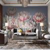 3d Hand-Painted Romantic Flower Wallpaper Tv Sofa Background Wall Mural Flower Wallpaper Home Decor