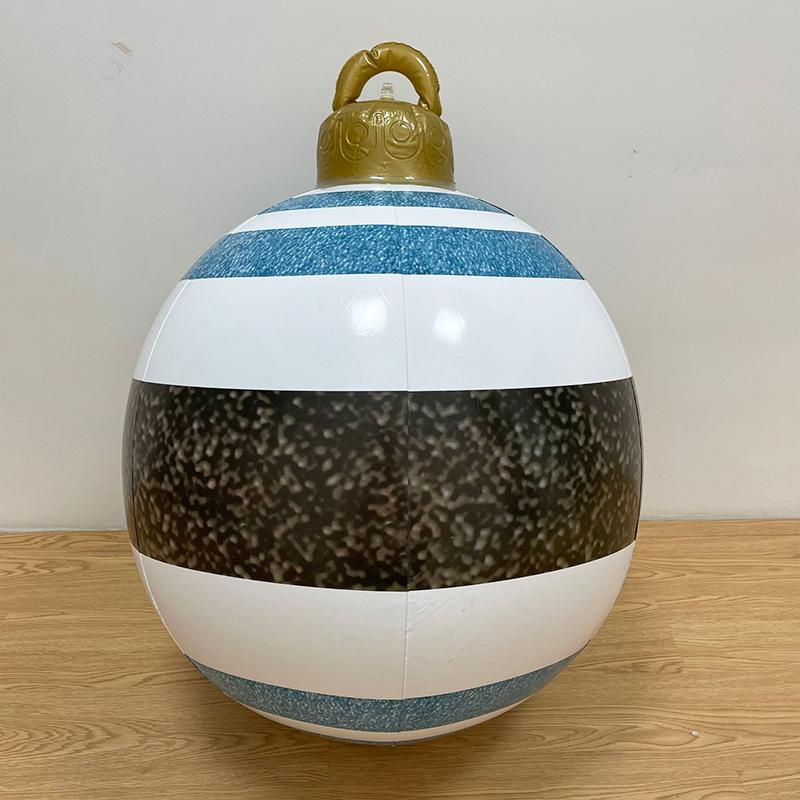 1 шт. Рождественские елочные украшения 40 см/60 см надувной украшенный шар гигантские большие шары