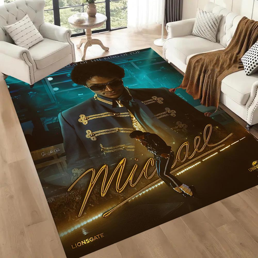 Michael Jackson 201 Floor Mat Perfect for Hallway Balcony Foyer Living Rooms Anti-slip Rug Office home decor Perfect Birthday/Christmas Gift Idea