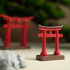 Миниатюрные ворота тории, японский синтоистский храмовый сад, азиатский архитектурный мини-дом, украшение для аквариума, китайский декор