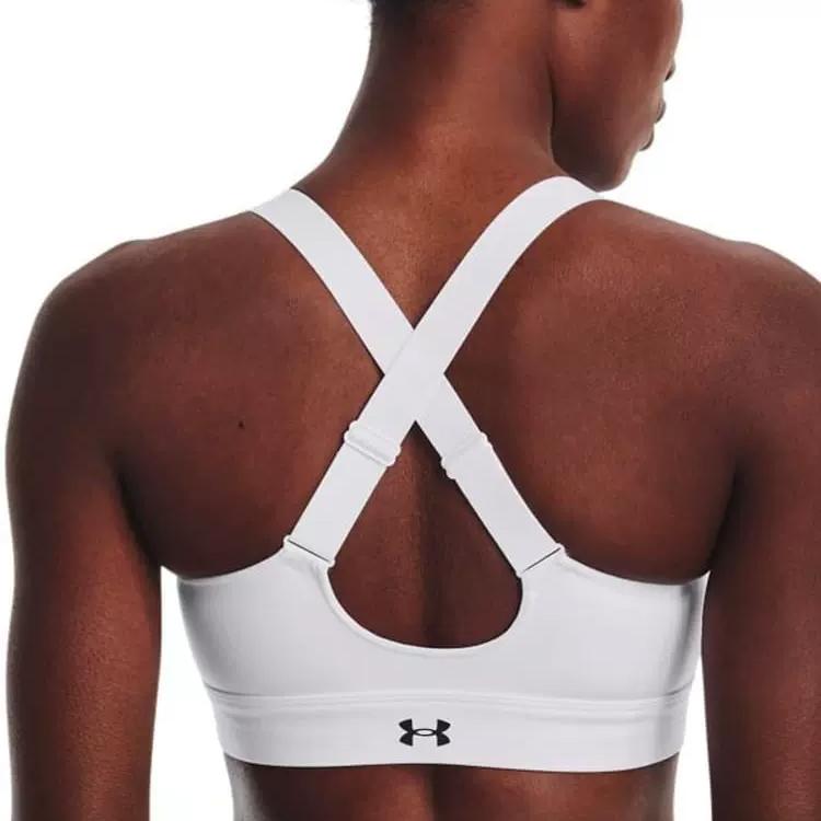 Under Armour Твердые спортивные майки высокой интенсивности женские топы белые 1374122-100