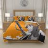L-L D-Death N-Note Anime Duvet Cover Bedding Set 3pcs Lightweight Microfiber Gift for Kids Teens EU 135x200 155x220 200x200, US UK AU Sizes