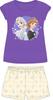 GIRLS' PYJAMAS FROZEN short sleeve ANNA ELSA purple 134 D051C