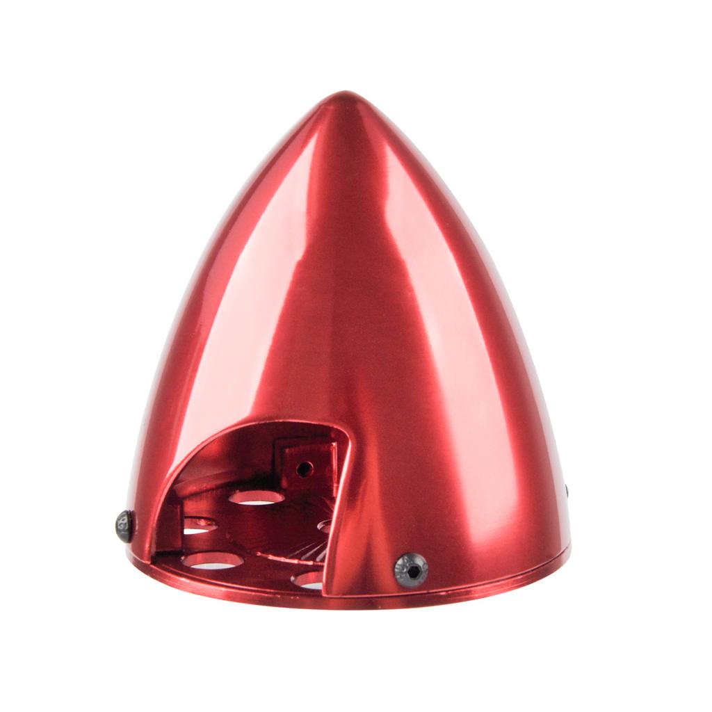 2.5inch Aluminum Alloy Pointed Spinner for RC Gas Electric Nitro Airplane Fixed Wing Aircraft Drone Accessory