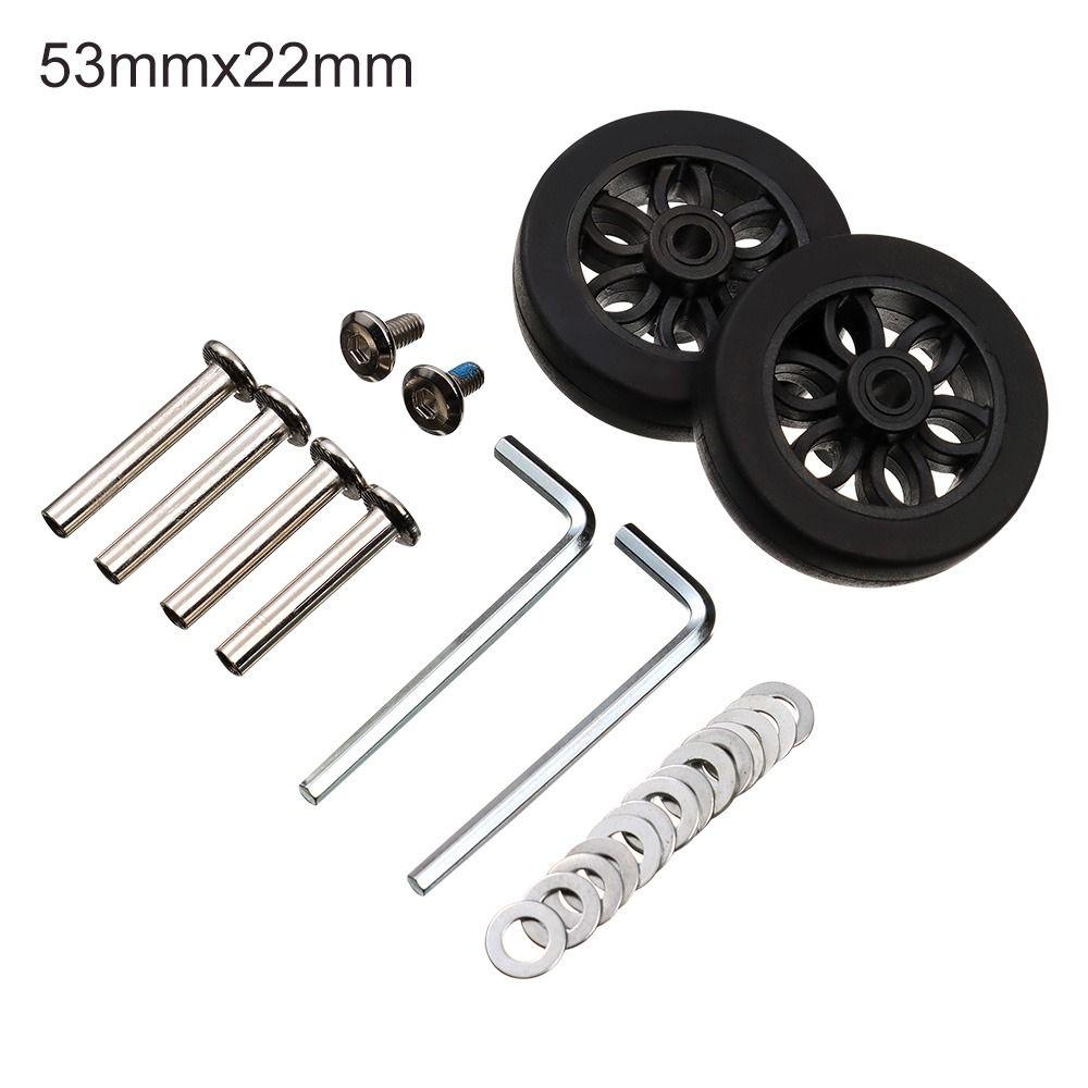 DIY с винтом, дорожные колеса для багажа, замена колес, комплект для ремонта колес, детали чемодана, оси