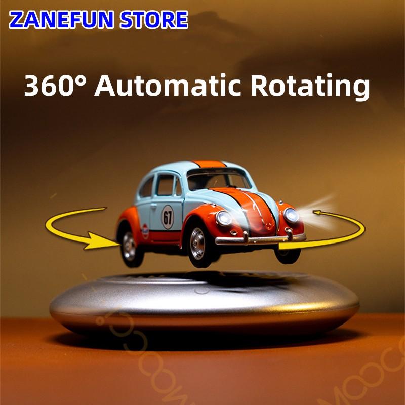 Magnetic Levitating Car with Metal Base, 360° Free Rotation, Home Office Docoration, Unique Business Gift, Creative Gift
