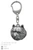 Norwich Terrier - Posrebrzany Brelok Do Kluczy Z Psem, Ozdoba Torebki, Zawieszka Do Plecaka Marki Art-Dog