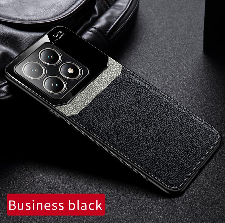 EUCAGR Чехол из акриловой ПУ-кожи для Xiaomi 14T 14TPro Защита камеры Задняя крышка телефона для Xiaomi 15 Ultra 15S Pro Рамка Coque