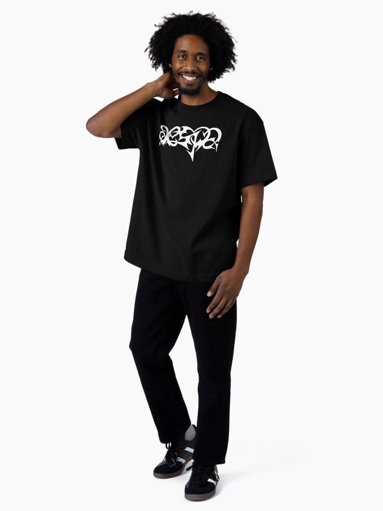 aespa - Armageddon aespa Logo 2 (White) Oversized T-Shirt