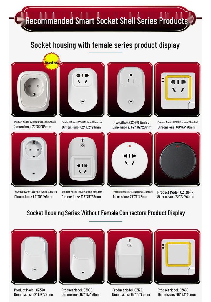 Zigbee Smart Home RF433 Timer Switch & Wireless WiFi Socket