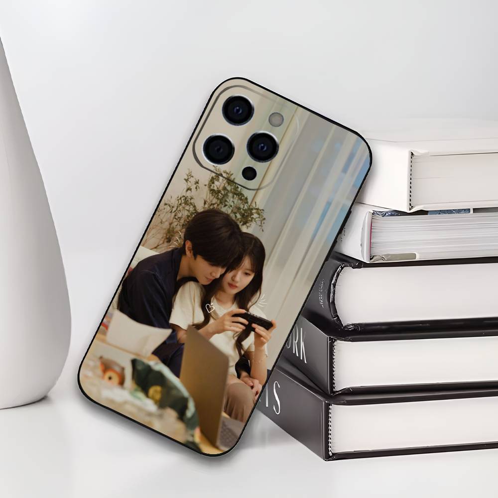 H-Скрытая L-Любовь Дуань Цзясю Сан Чжи Чехол для телефона для iPhone 17,16,15,14,13,12,11 Plus,Pro Max,XS,Мягкий черный чехол