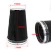 High Flow Cone Air Filter Cold Intake Pipe Systems Performance 150mm-6inch Box Housing For Sport Racing Car Engine Universal