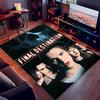 1pc Final Destination Bloodlines1 Print Area Rug - Soft, Washable Non-Slip Indoor Mat for Office Chairs, Living Room, Home Office Decorative Rug