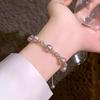 Gentle Diamond-encrusted Pearl Bracelet Light Luxury Niche Exquisite Fashion Bracelet Versatile High-end Jewelry Women
