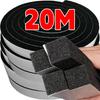 Самоклеящаяся губчатая уплотнительная лента 2-20 м для уплотнения щелей дверей и окон дома, ветрозащитная, теплоизоляционная, пенные ленты