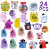 12/24PCS Micro Landscape Luminous Figures Ornament DIY Ornament Fill Accessories  Halloween Party