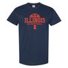 Футболка с принтом 'Illinois Fighting Illini Basketball Hype'