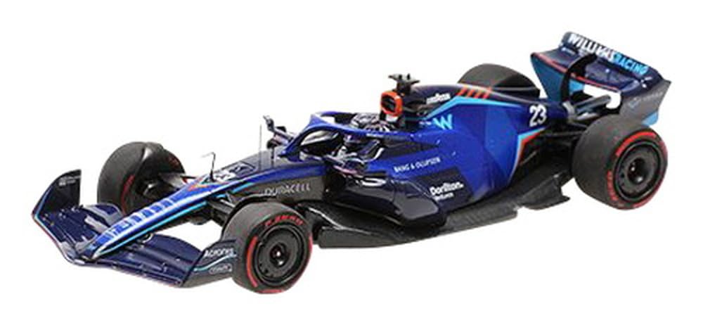 Minichamps Масштабная модель Williams FW44 Albon Гран-при Бахрейна 2022 готовая модель 1/43