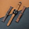 Ремешок для часов из телячьей кожи для apple watch ремешок 49 мм 44 45 мм 42 40 мм 41 мм Женский Мужской браслет для iWatch series 8 7 6 5 4 3 Se Ремешок