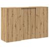 Reception Desk Artisan Oak 155 x 50 x 103.5 cm Engineered Wood