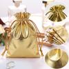 35Pcs Gold Organza Drawstring Gift Bags For Her/Him - Suitable For Weddings, Parties, Christmas Candy Bags, Can Hold Jewelry, Candies3.94* 5.91inch