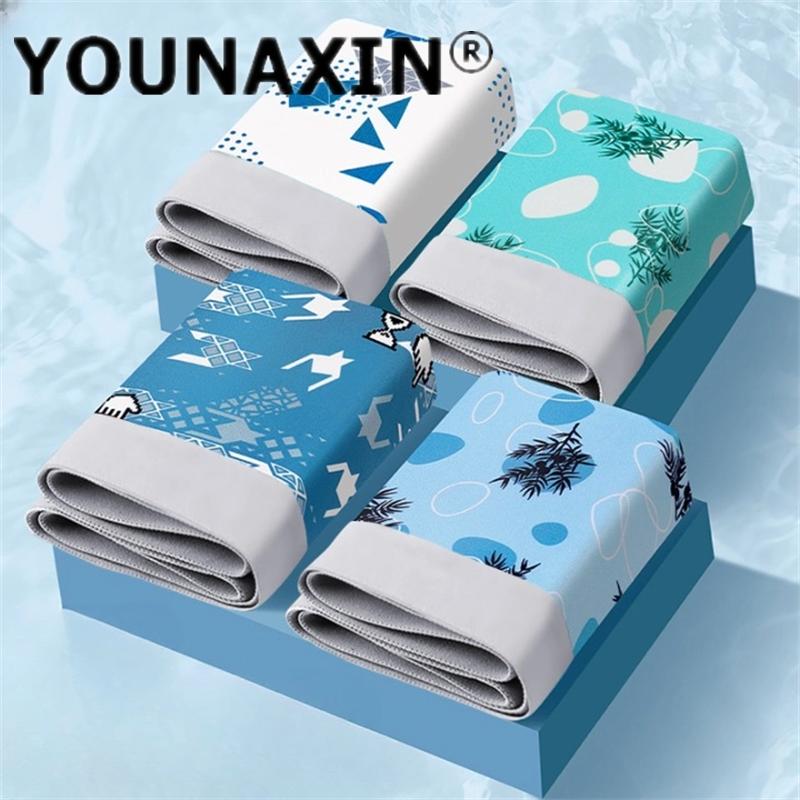 Мужское нижнее белье большого размера, трусы-боксеры Ice Silk, дышащее нижнее белье для подростков, шорты, спортивное нижнее белье L XL 2XL 3XL 4XL 5XL