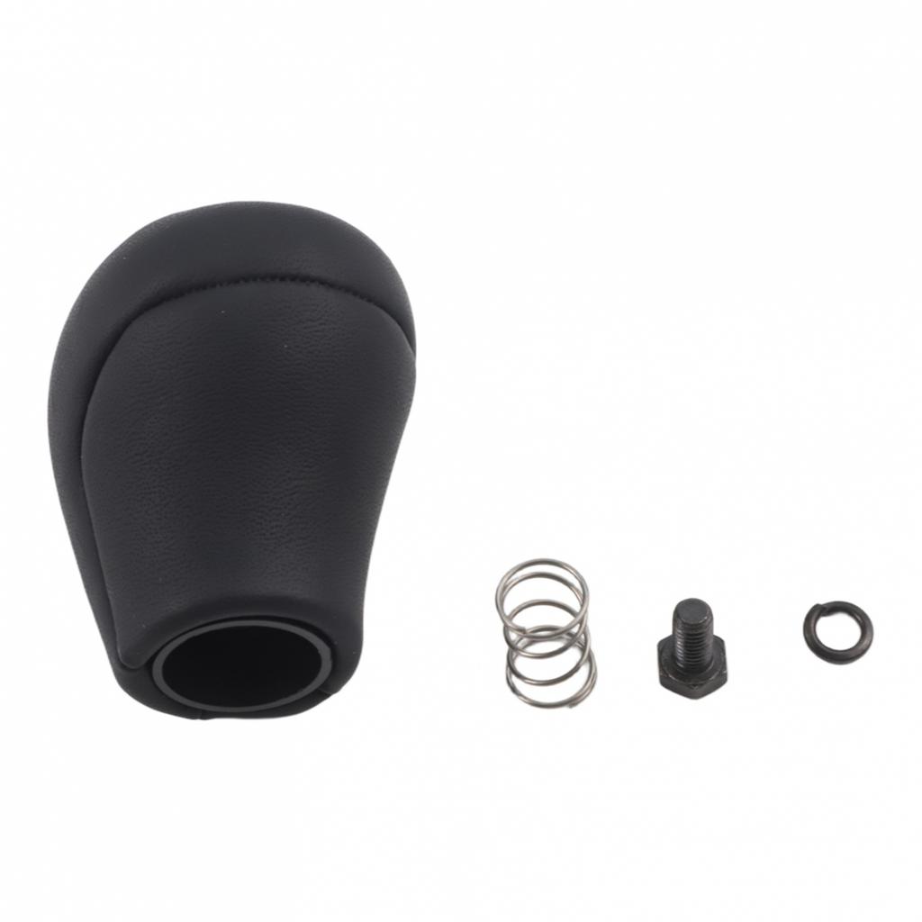 Dust-Proof Design 6 Speed Manual Knob ABS Gear Knob Leather Gear Knob
