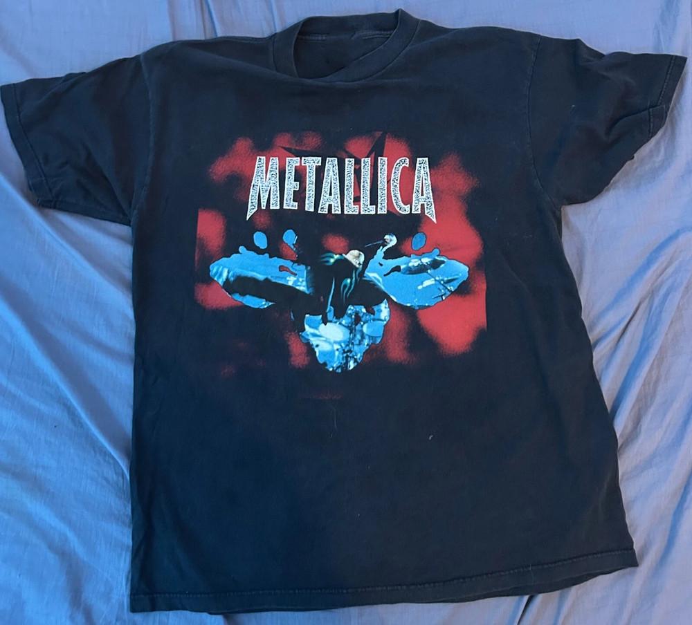 Vintage Style Metallica Reload Promo Album Design S-4XL Unisex T-Shirt